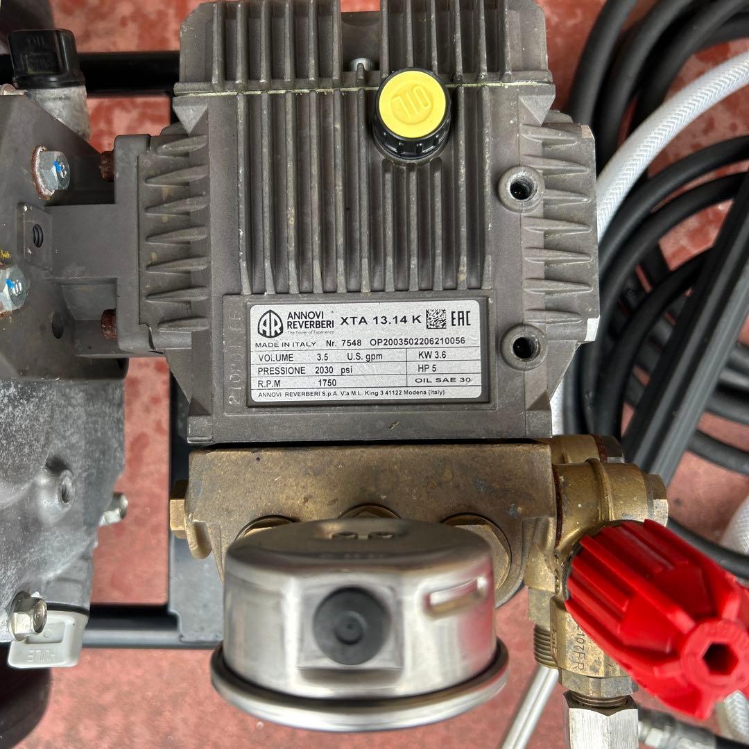 稼動品　エンジン高圧洗浄機 Asada アサダ 12/80G