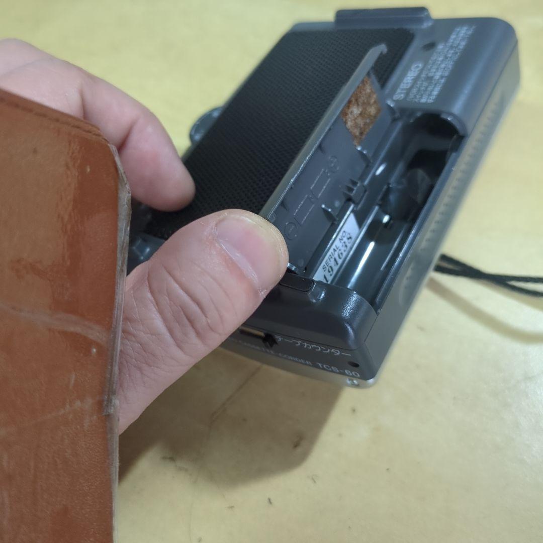 SONY TCS-60 カセットプレーヤー　分解整備済み
