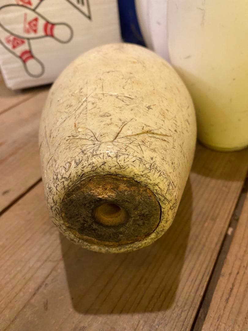 ボーリング ピン 10本　レトロ　アメリカンビンテージ　made in USA