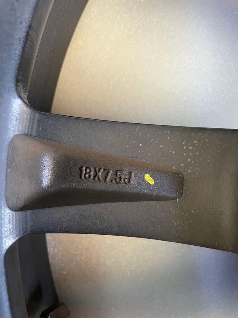 【kasai】ファブレスヴァローネMC-9 18インチ タイヤホイール4本