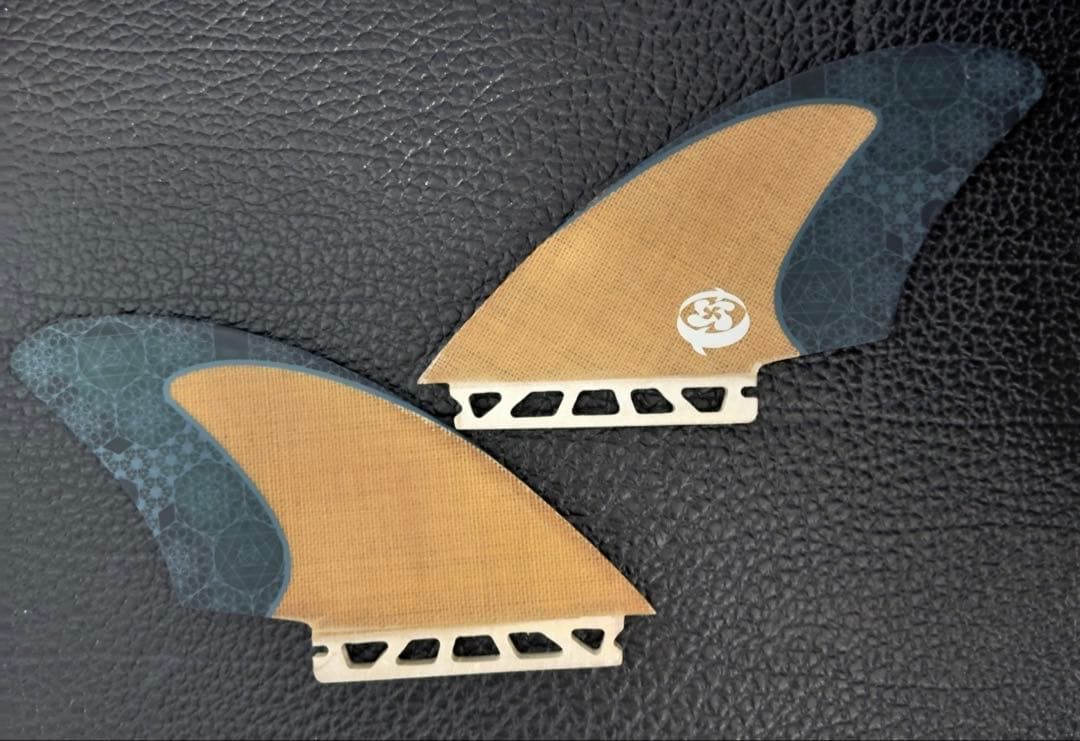 サーフィン・ボディボード futures. RTM JUTE TWIN KEEL RASTA