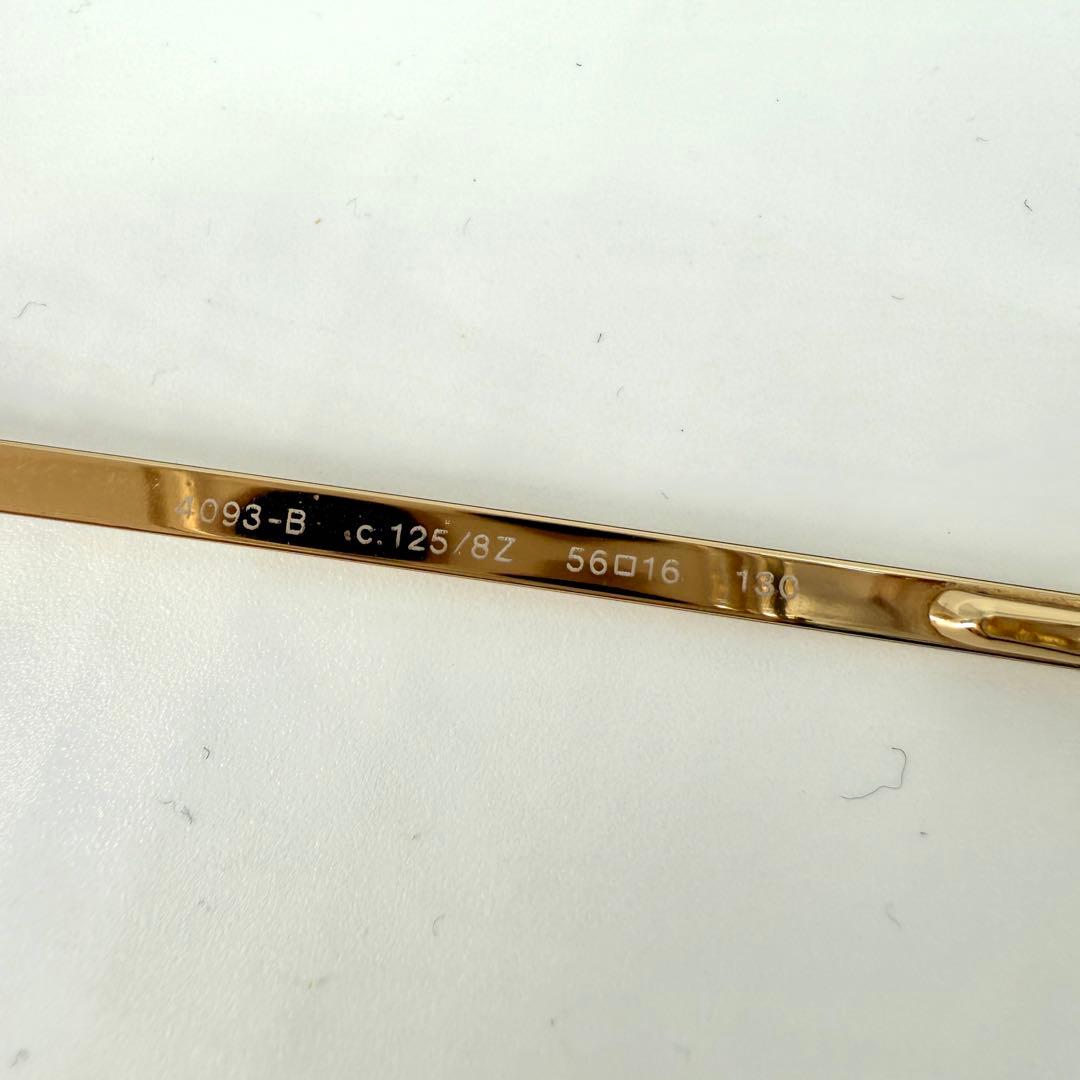 CHANEL サングラス 4093-B リムレス y2k メガネ ゴールド