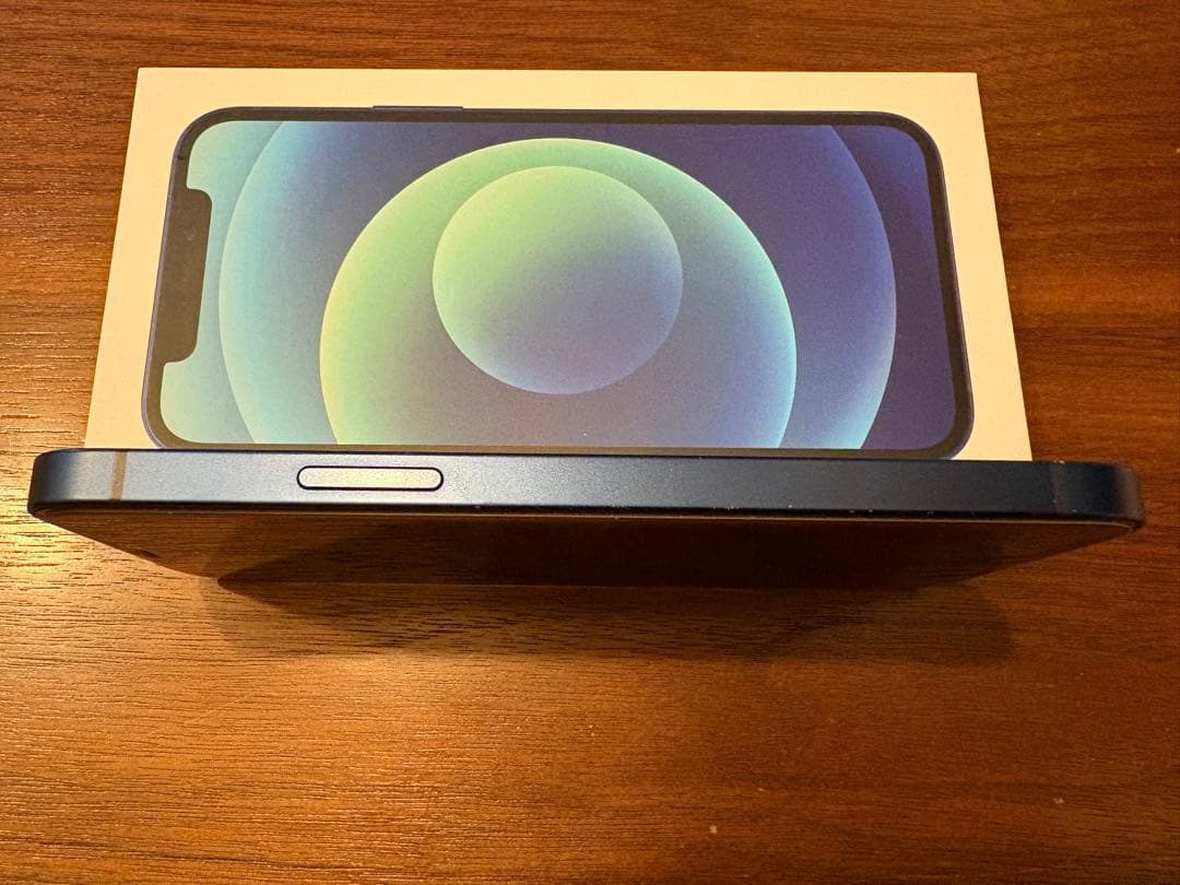 【美品】Apple iPhone 12 ブルー 256GB 箱付き SIMフリー