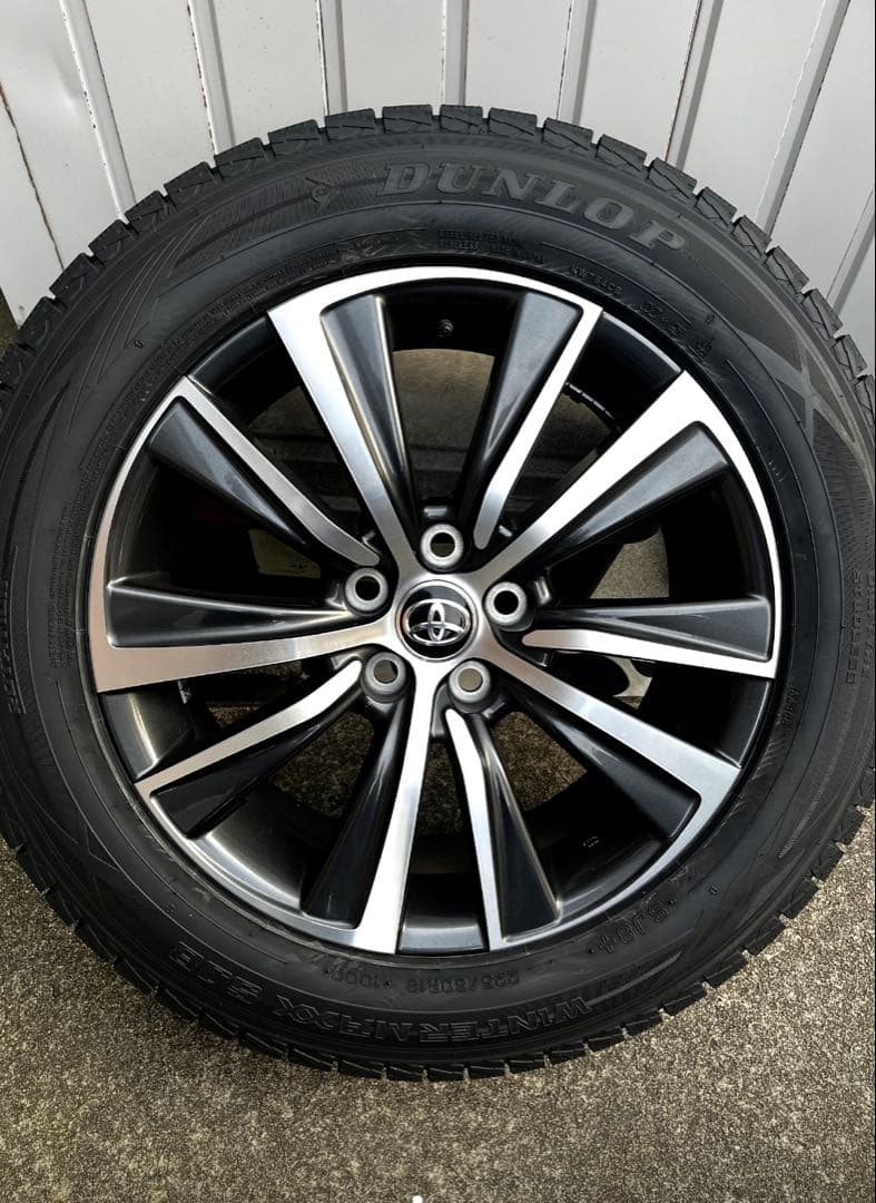 mi DUNLOP スタッドレスタイヤ 18インチ セット