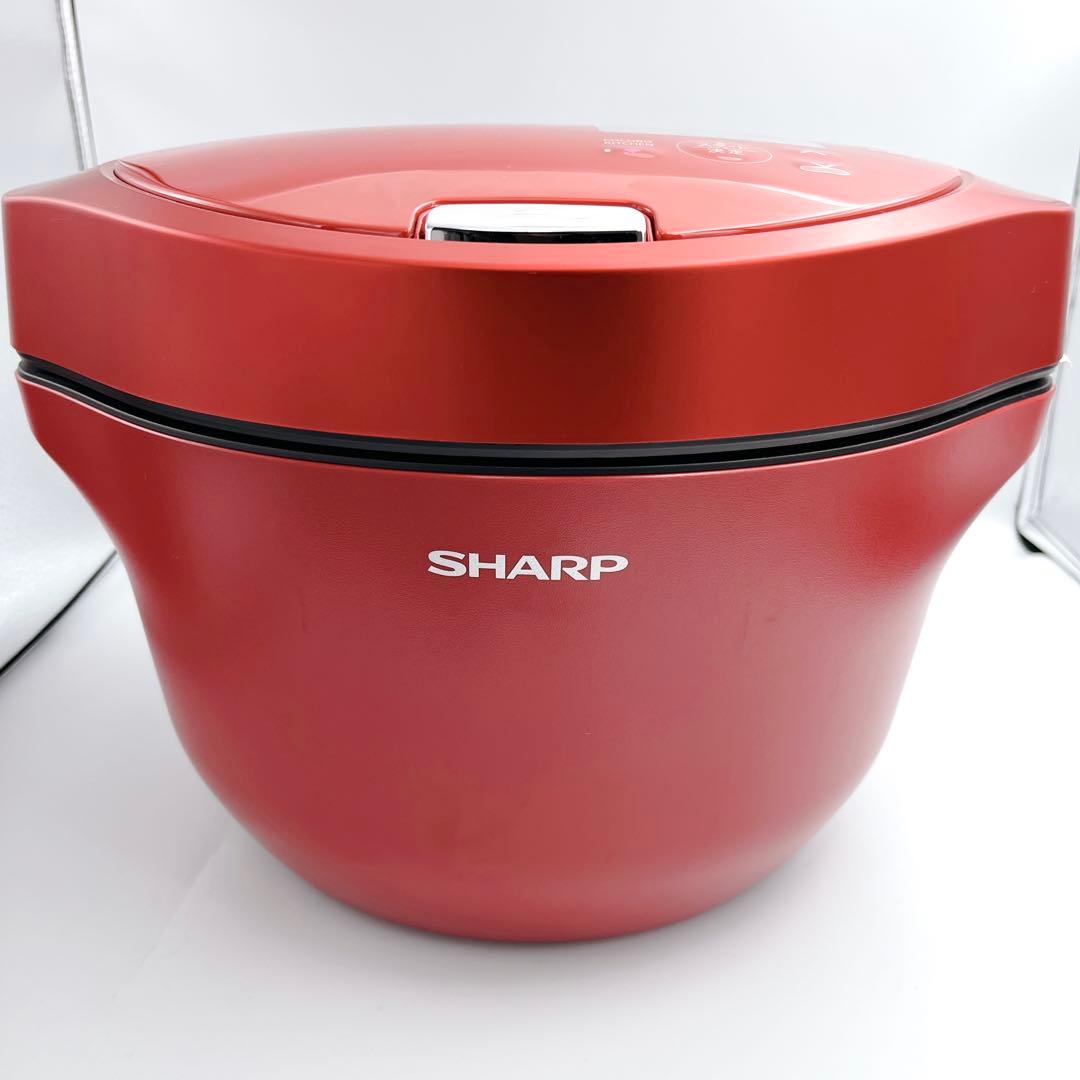 【未使用】SHARP HEALSiO ヘルシオ ホットクック レッド系