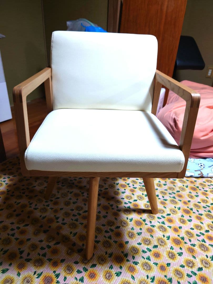 ※在庫処分大特価※シギヤマ家具工業 ホワイトチェア