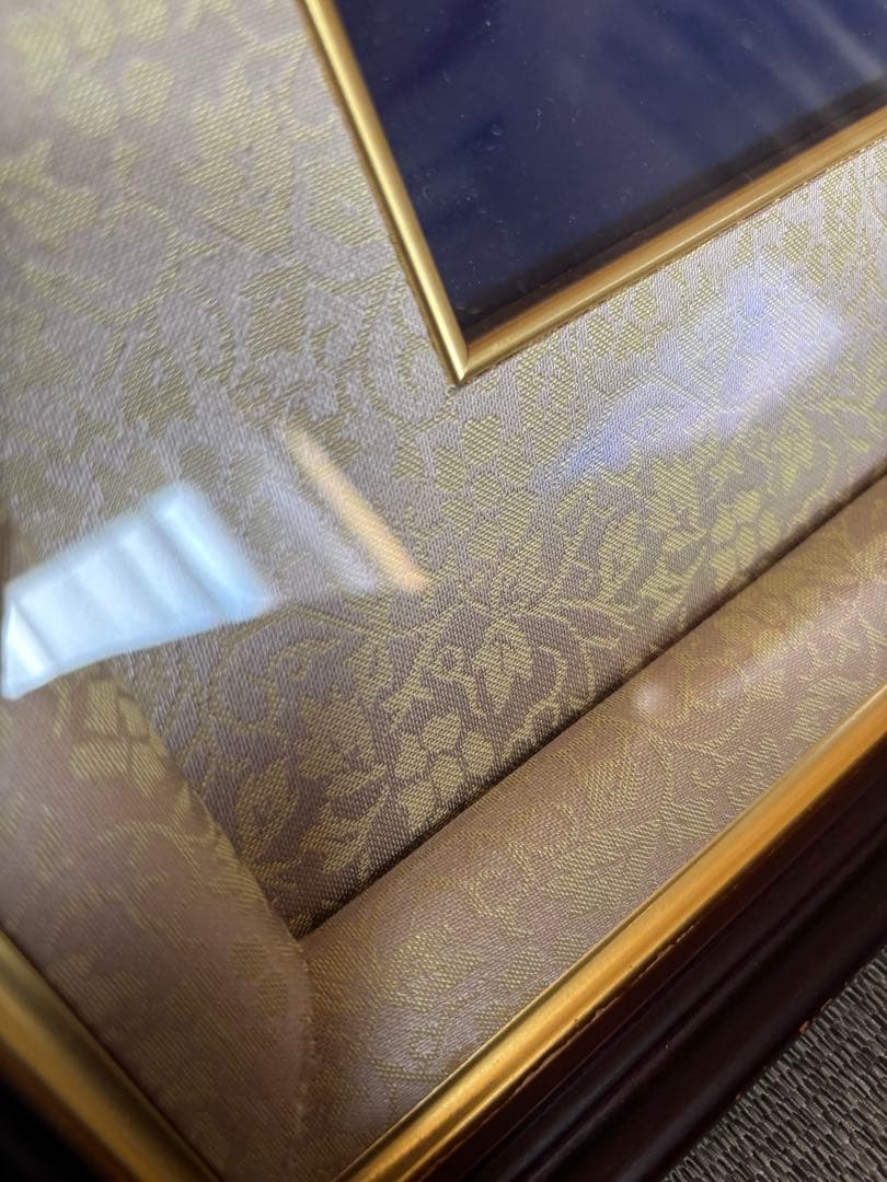 勲三等瑞宝章 勲記 額縁のみ 木製枠 勲章額 叙勲額