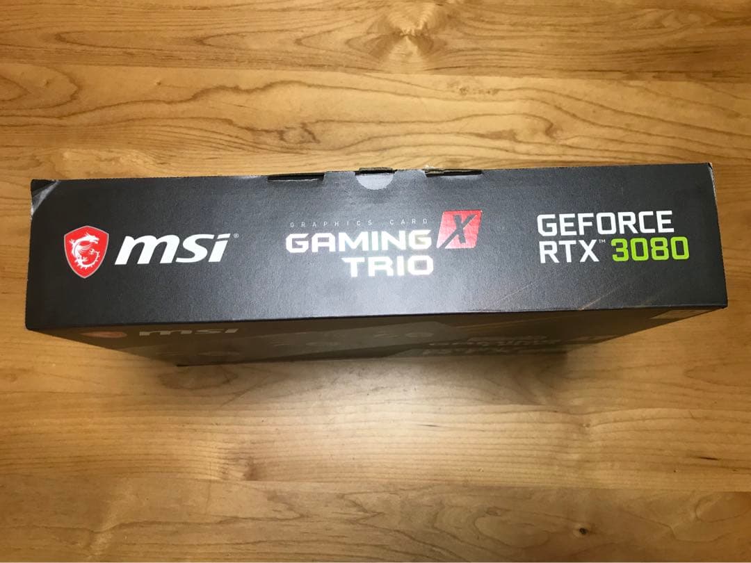 MSI GEFORCE RTX 3080 GAMING X TRIO 10G美品