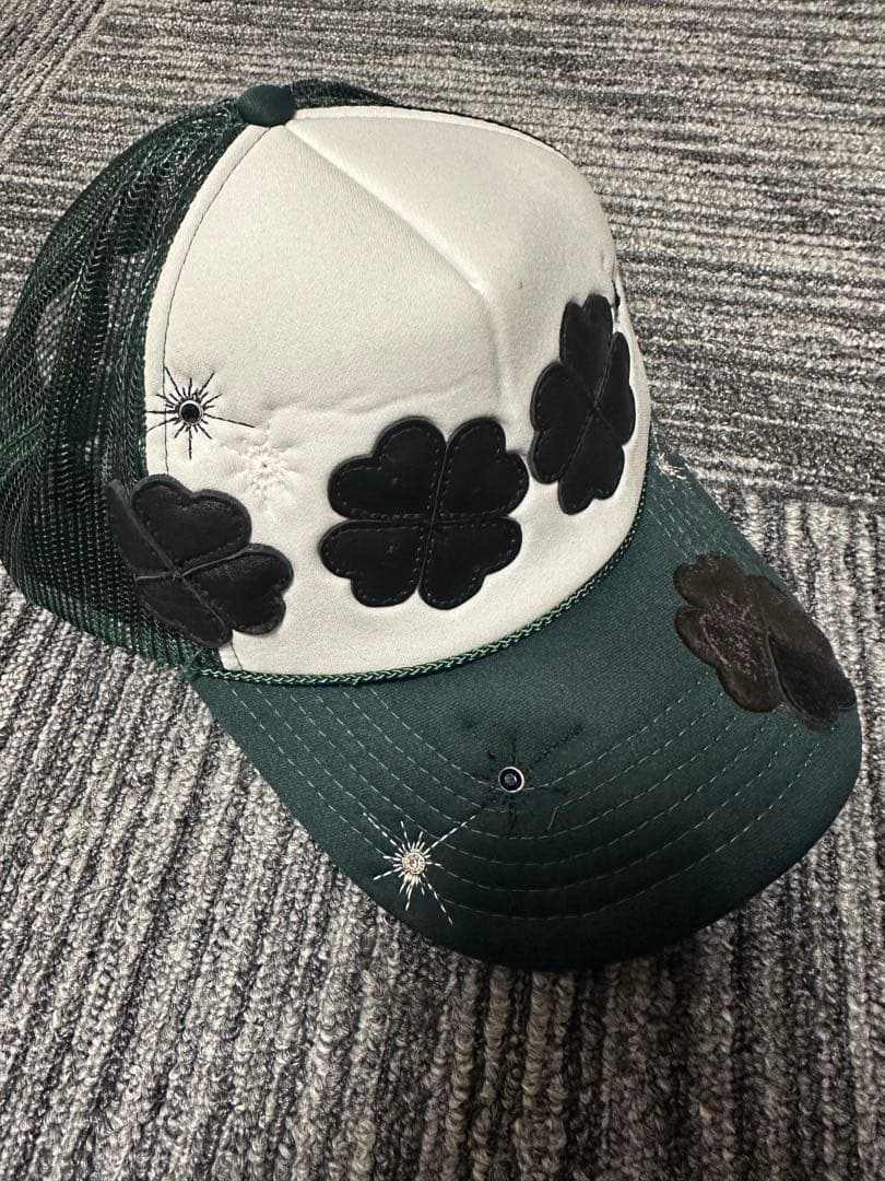 imozonsavingclothing キャップ　ダークグリーン　mikado