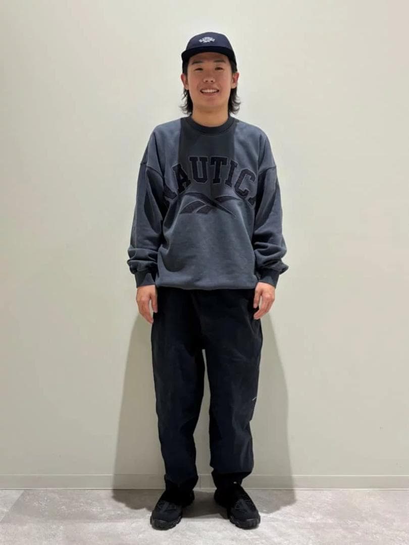 Reebok × NAUTICA 限定アーチロゴスウェット