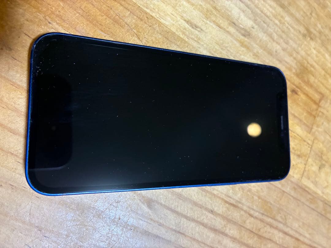 iPhone12mini 64GB SIMフリー　ブルー【カメラ非純正交換品】