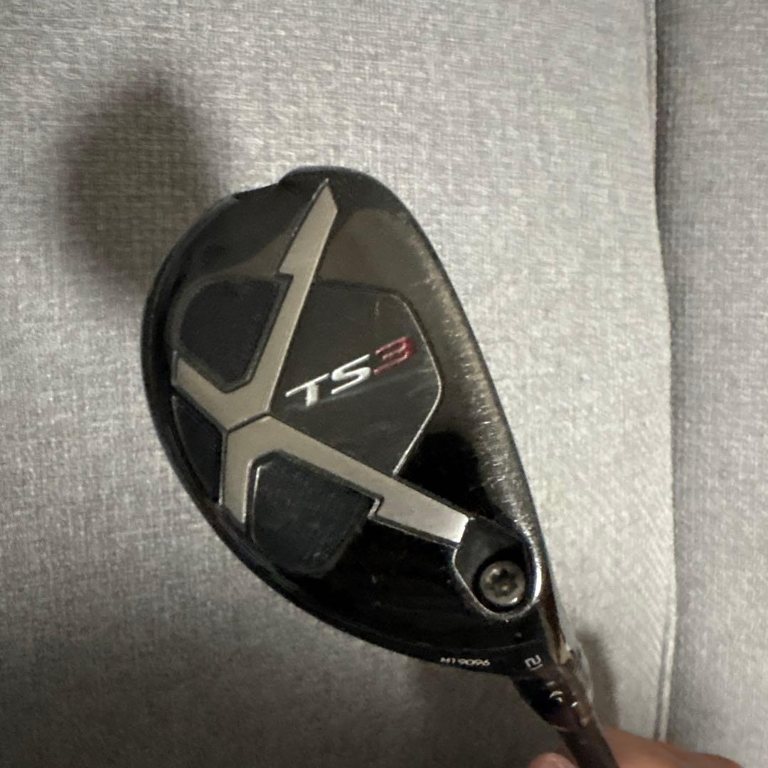 タイトリスト　UT 21度　3番　TS3 ユーティリティ　ハイブリッド　カバー無