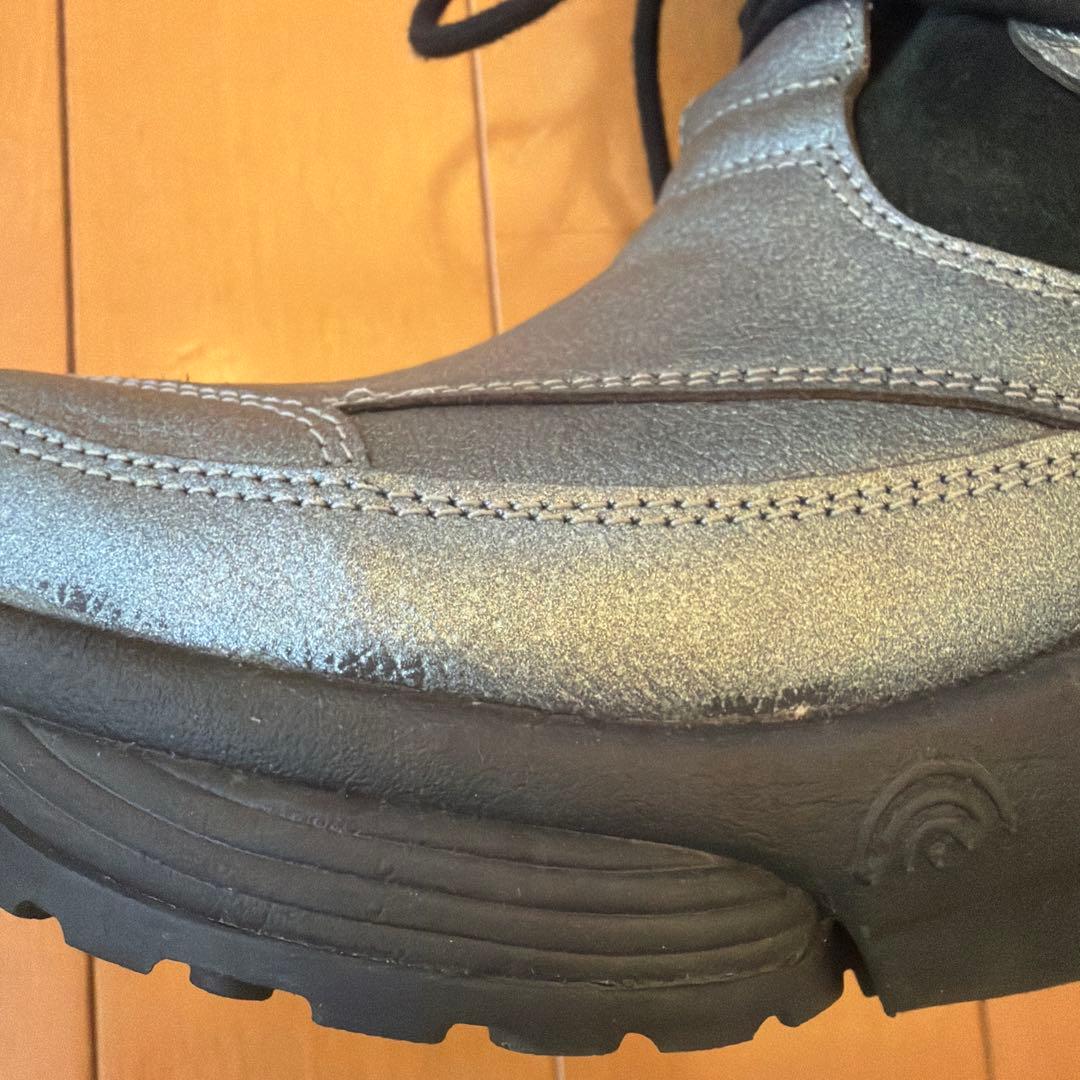 のさかストレッチウォーカー38 カジュアルブーツ グレー スエード