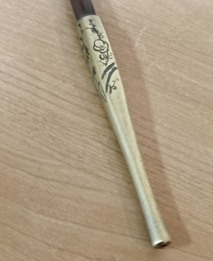 【提物①】煙管 煙草入れ かます 煙草入れ 蜻蛉玉 骨董 喫煙具 時代物