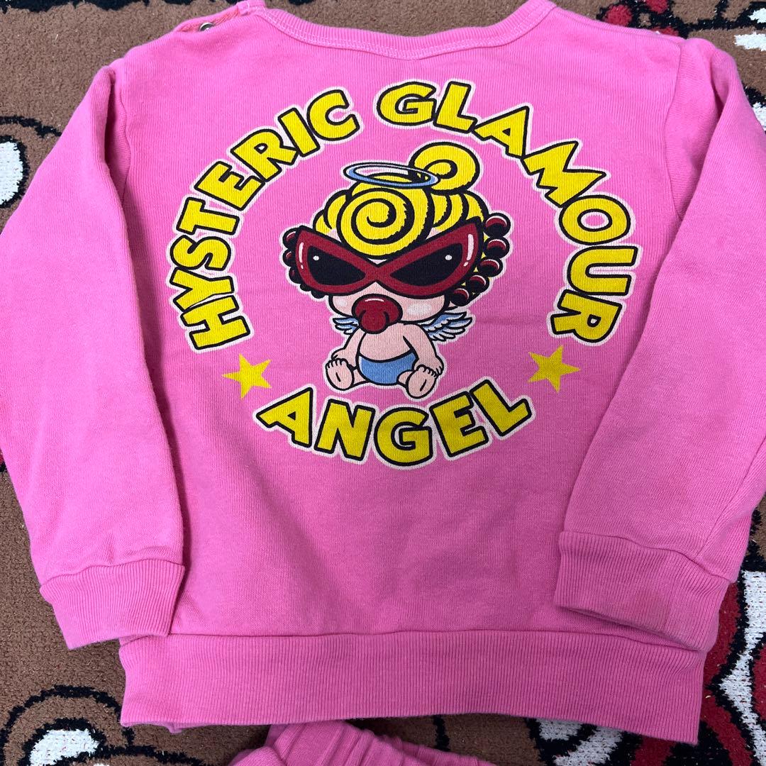 ヒステリックミニ　トレーナー90cmかぼパンフリサイズ