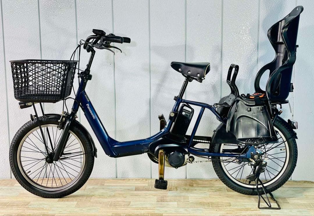 2475パナソニック12アンペア　子供乗せ　電動アシスト自転車