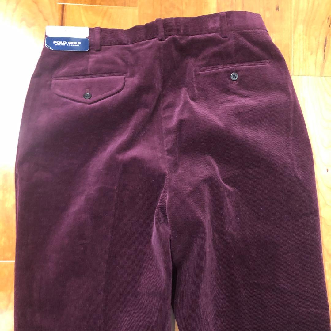 新品未使用　POLO GOLF ラルフローレン コーデュロイ パンツ 34