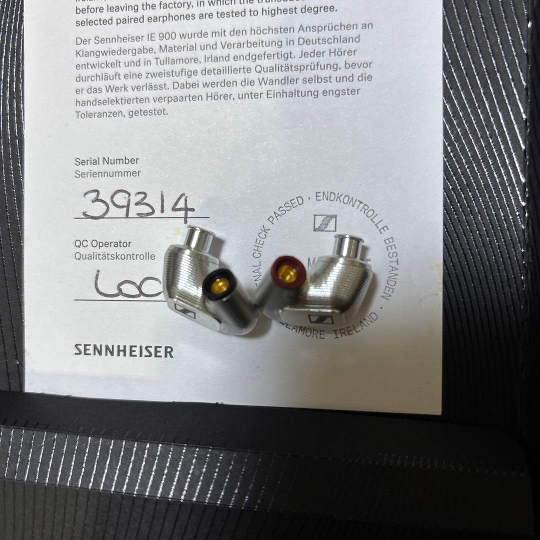 めぐむさん専用 Sennheiser IE 900 有線イヤホン