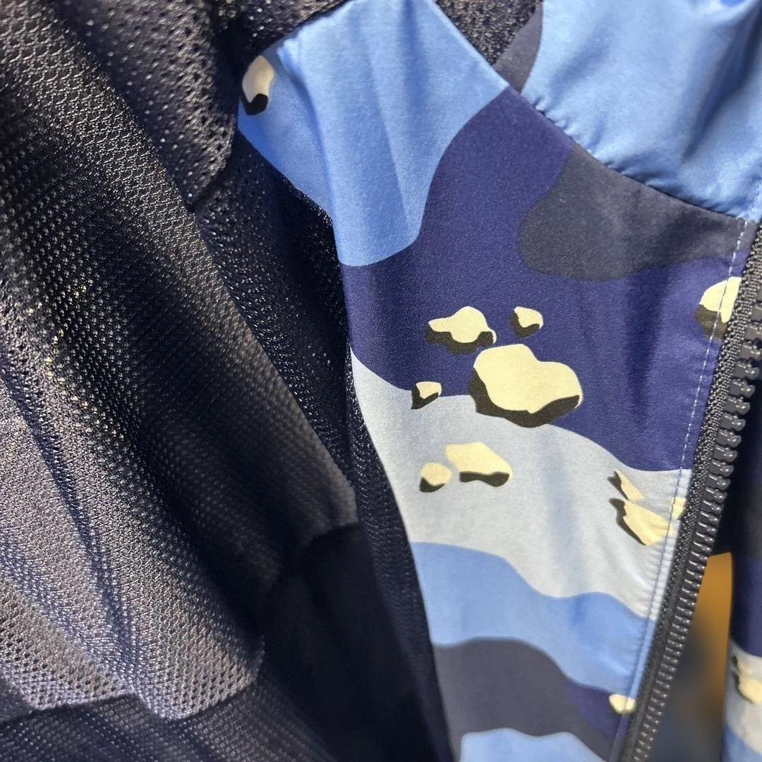 ミッキーです！Bristol 迷彩柄ナイロンジャケット S