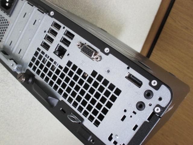 美品☆HP i3-7100 12GB 新品SSD256GB Win10