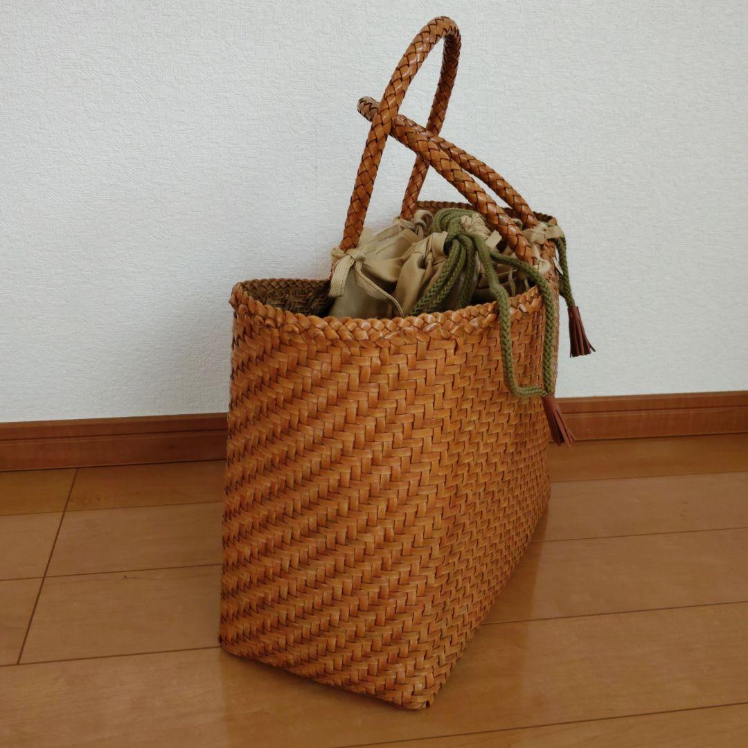 フォーティーファイブR編みかごバッグ