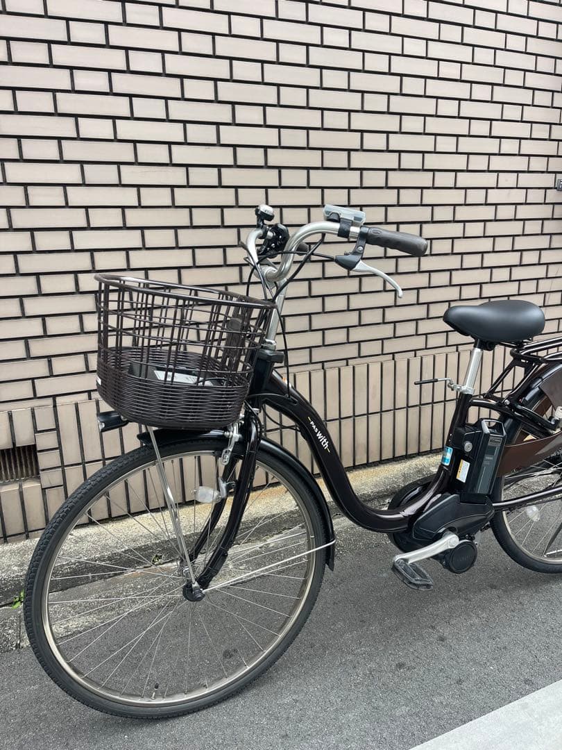 12.3ahヤマハ電動アシスト自転車26インチ