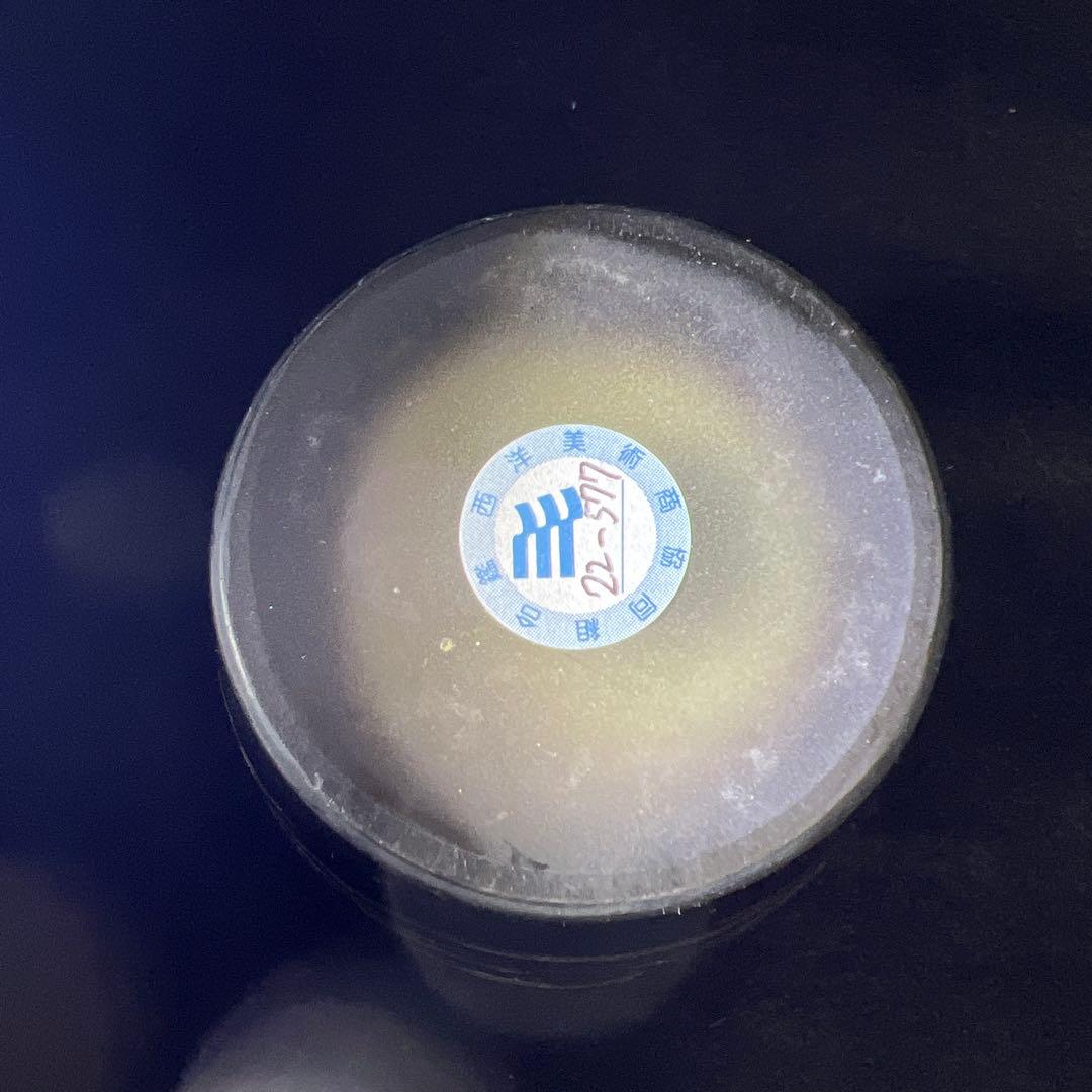 エミール・ガレ　三色酸化腐食彫花瓶　ケース付　鑑定証書付　東Y8-0210☆1F