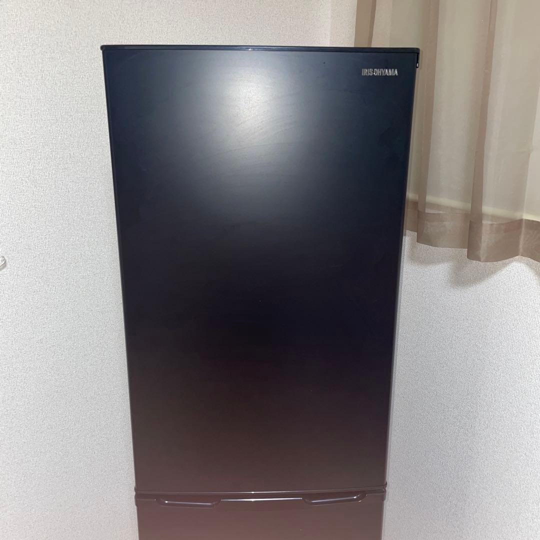 【美品】アイリスオオヤマ　冷蔵庫　162Ｌ　ブラック
