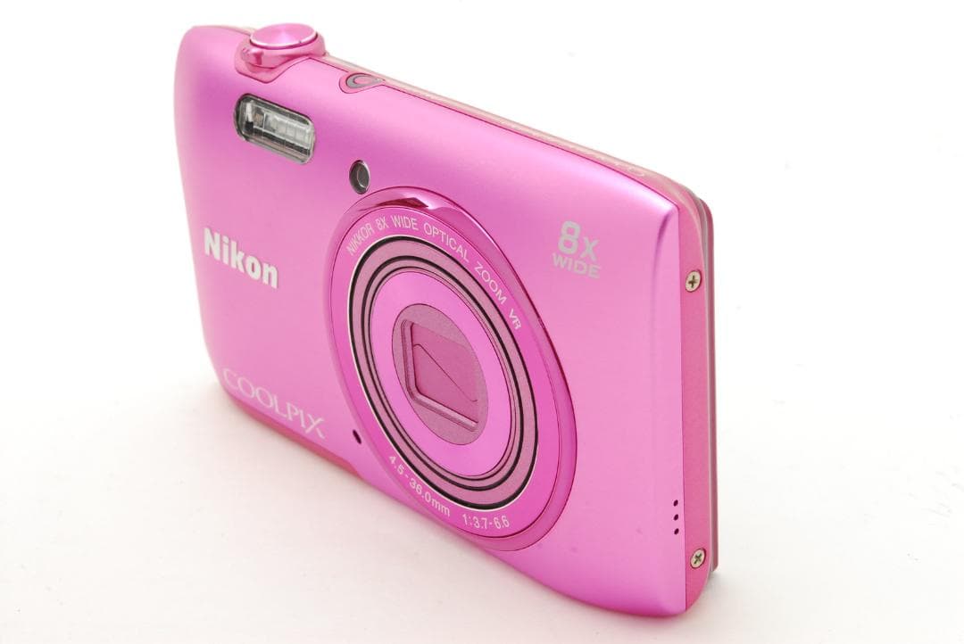Nikon COOLPIX S3600 ピンク SDカード付 動作確認済み