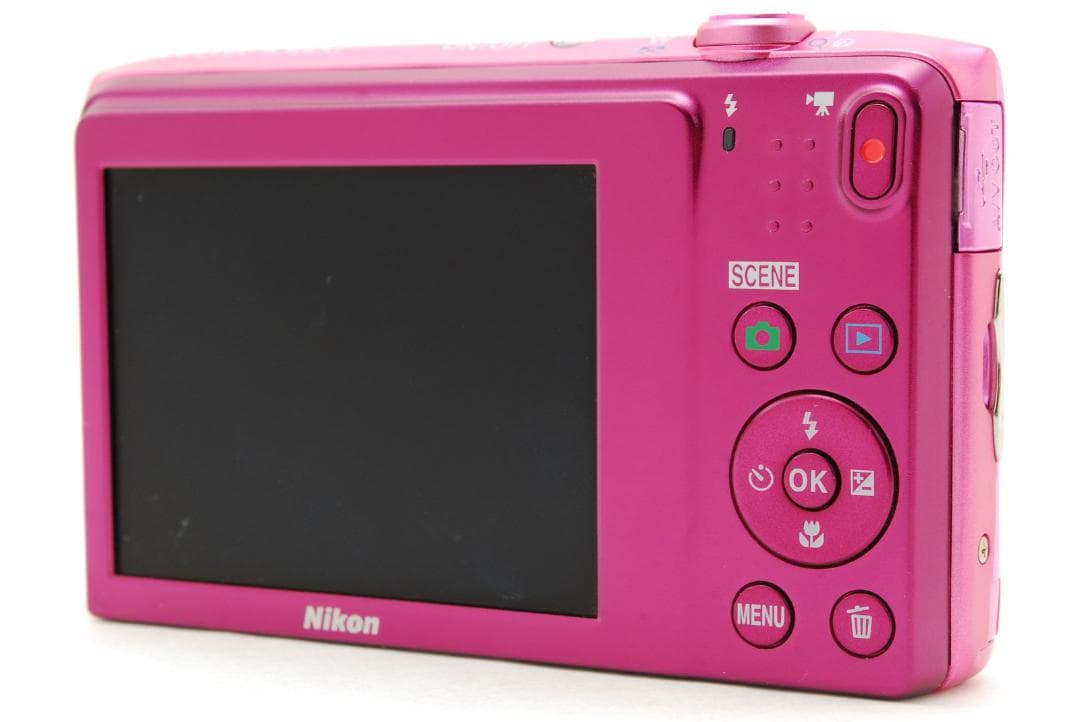 Nikon COOLPIX S3600 ピンク SDカード付 動作確認済み