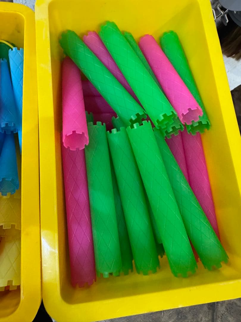 パーマ用ロッド・円錐・ロング・ビッグロッド各種 100本近くあり