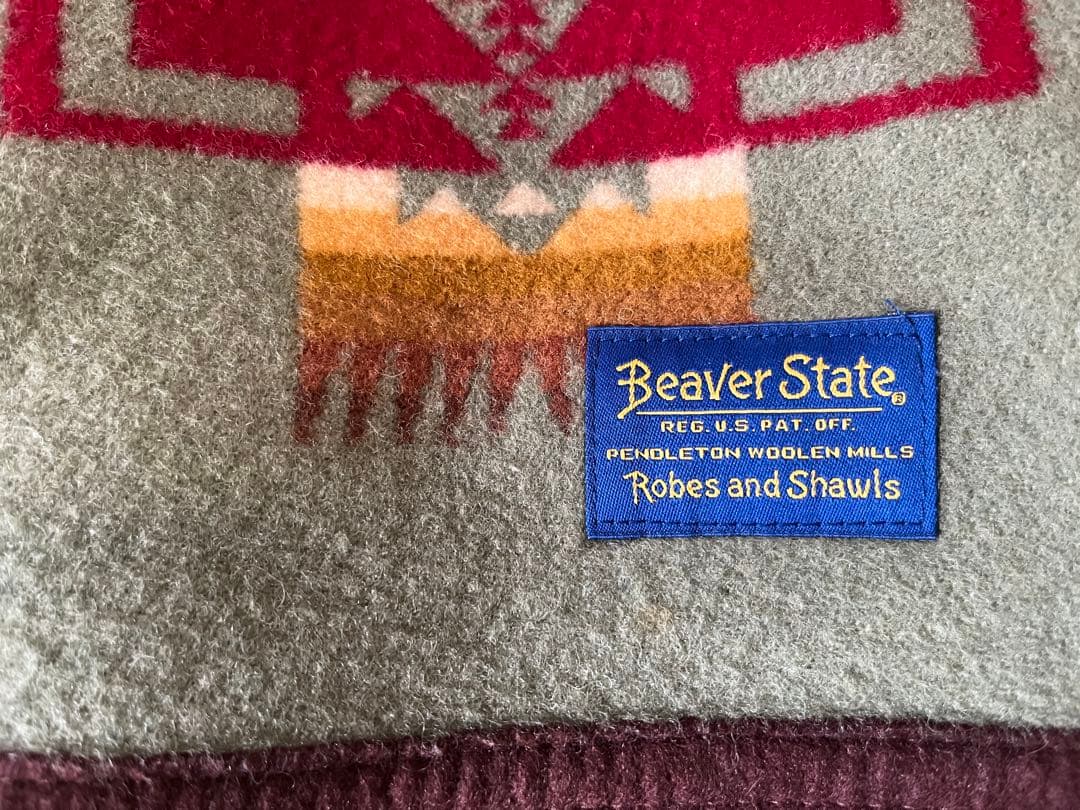 【希少】 Pendleton ブランケット Beaver State