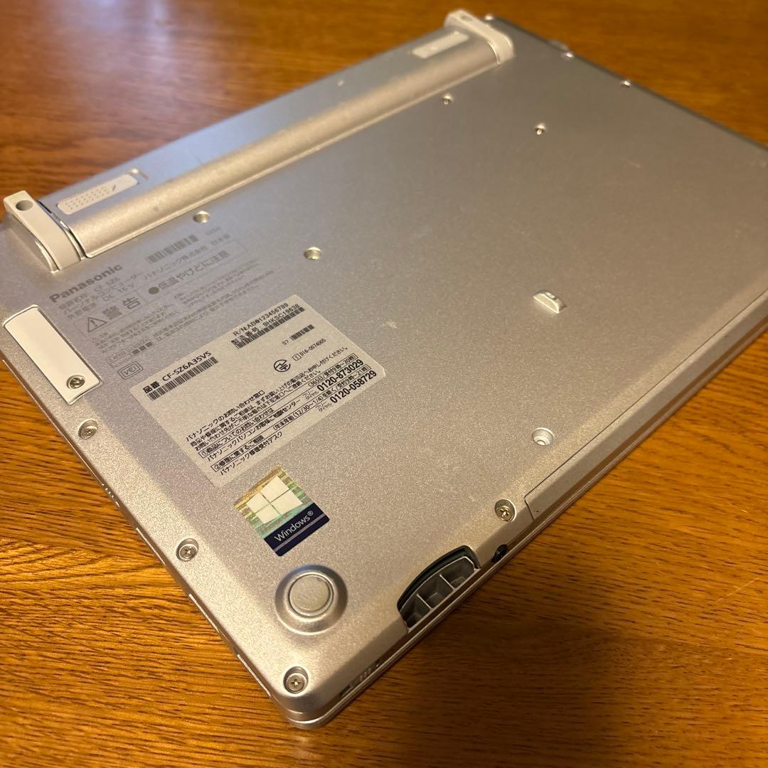 【低稼働2630h・指紋認証】レッツノートCF-SZ6 /i3 /8G/256G