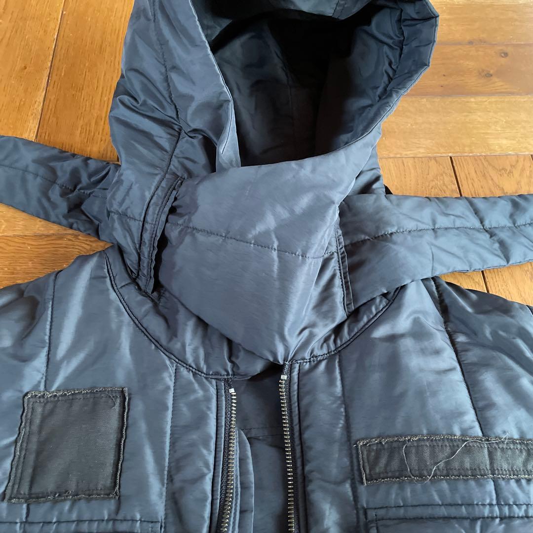 undercoverism中綿変形フードワッペン付ジャケットサイズ2