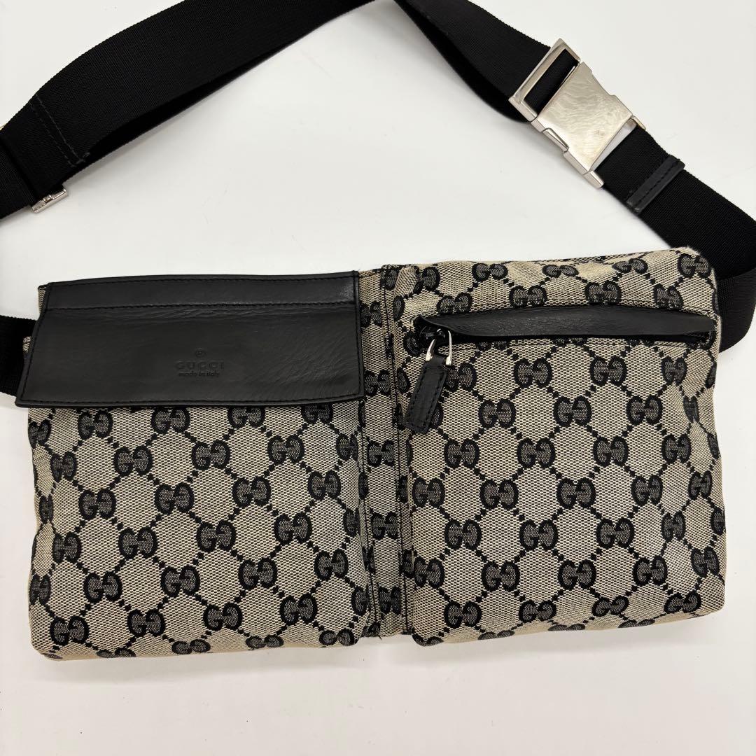 美品 ✨ GUCCI ボディバック ウエストポーチ GG柄