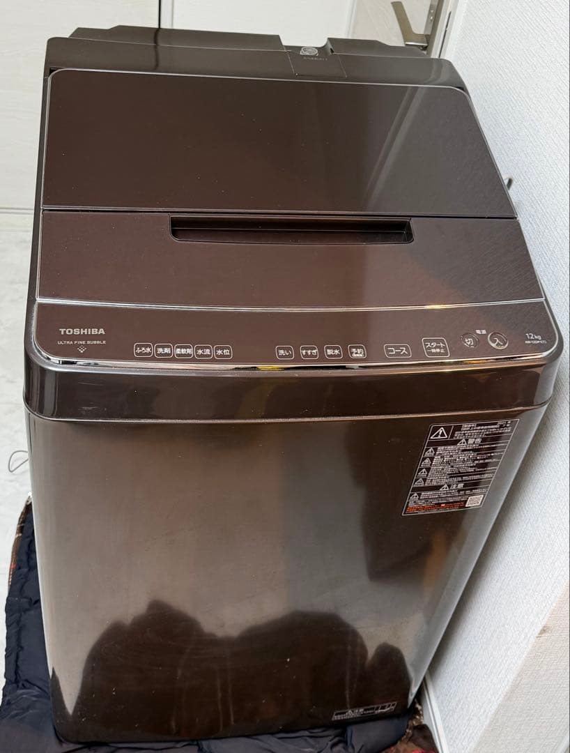 TOSHIBA 全自動洗濯機 12kg