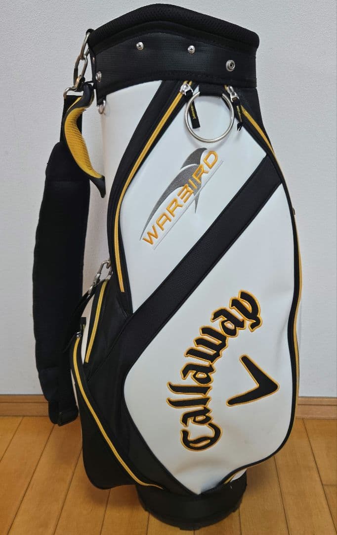 美品 Callaway WARBIRD キャディバッグ 5分割 ホワイト