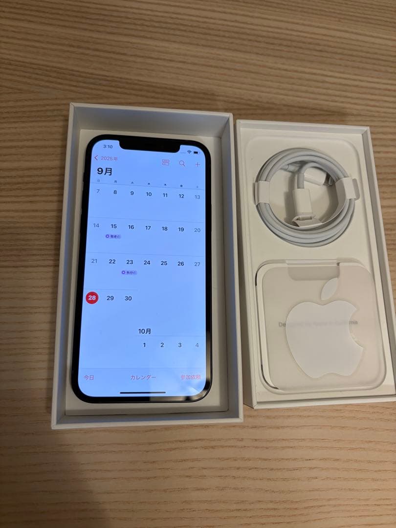 2025/9/28動作確認新品 iPhone 12本体 64GBブラック 黒