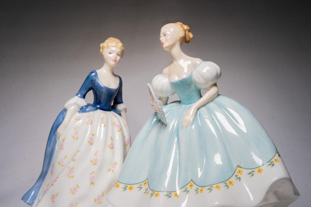 ロイヤルドルトン フィギュリン 陶器人形 ファーストダンス アリソン
