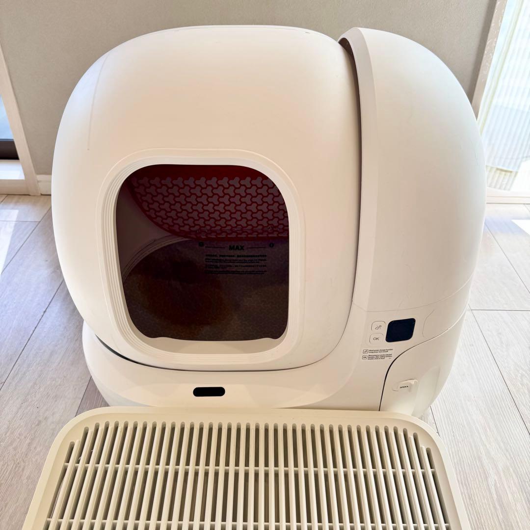 PETKIT 猫用自動清掃トイレ　PURAMAX 本体＋砂漏れステップ＋ゴミ袋