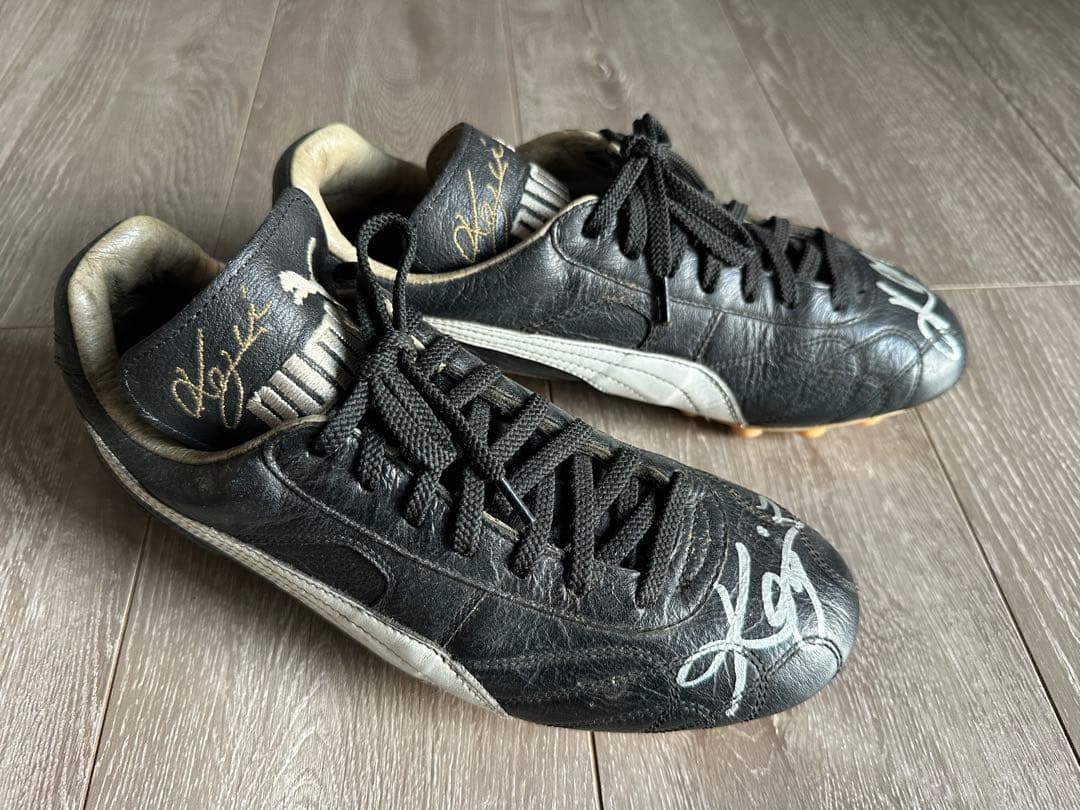 三浦知良 カズ 実使用 スパイク プーマ　スフィーダ キングカズ KAZU