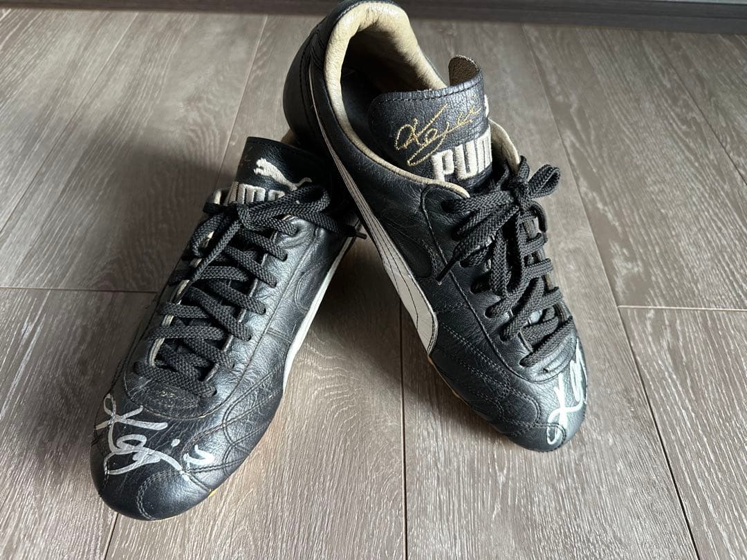 三浦知良 カズ 実使用 スパイク プーマ　スフィーダ キングカズ KAZU