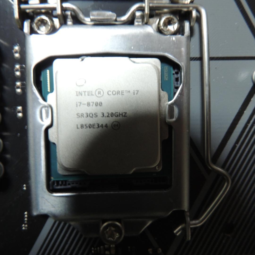 マザーボード B1_ ASUS PRIME H370M-PLUS + i7-8700