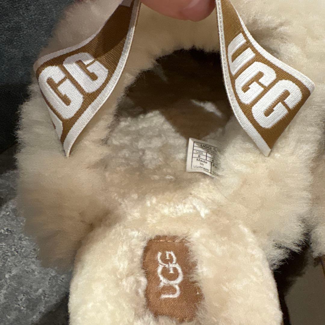 UGG ムートン　スリッポン　厚底　ファンケット