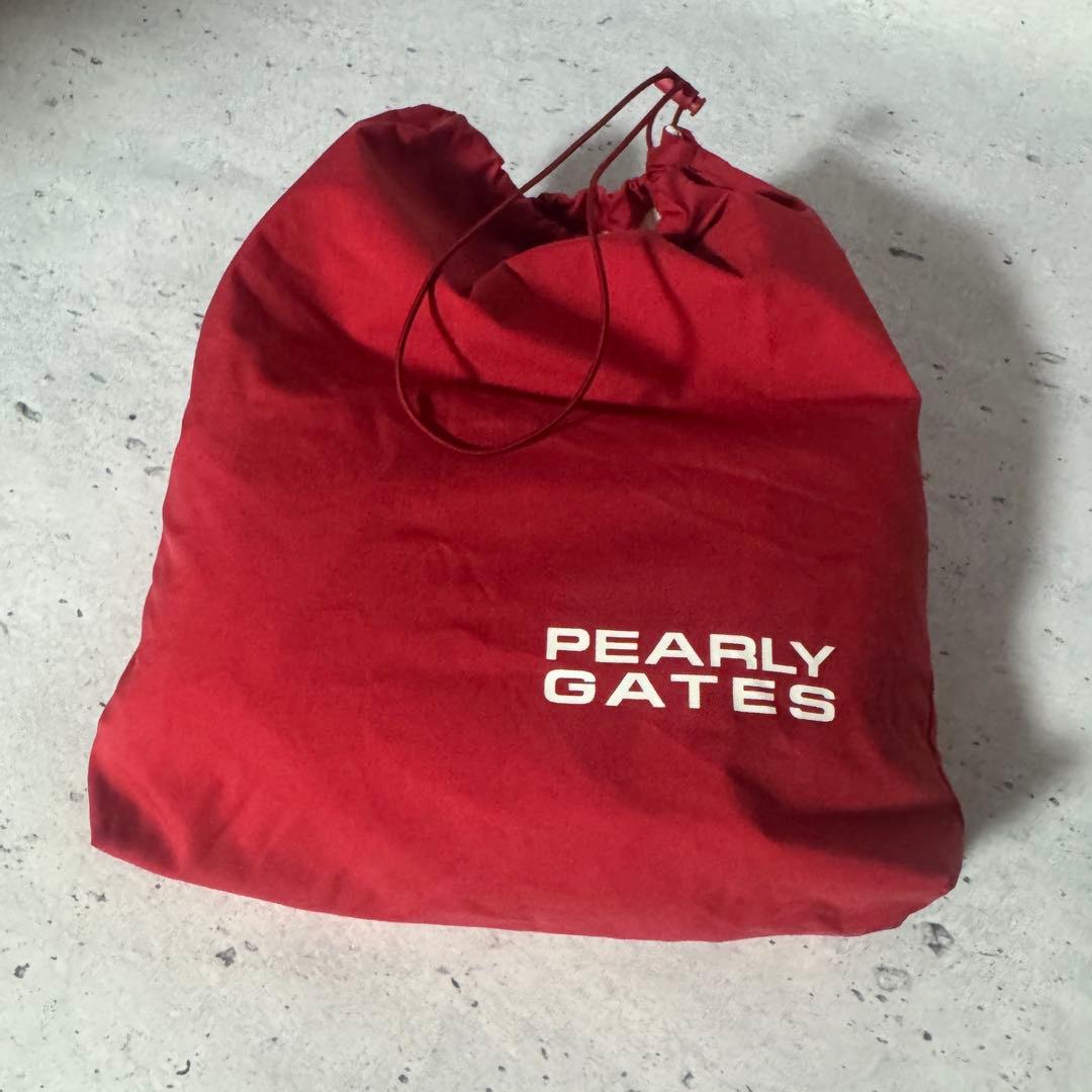 美品 Lサイズ PEARLY GATES ゴルフウェア レッド パーリーゲイツ