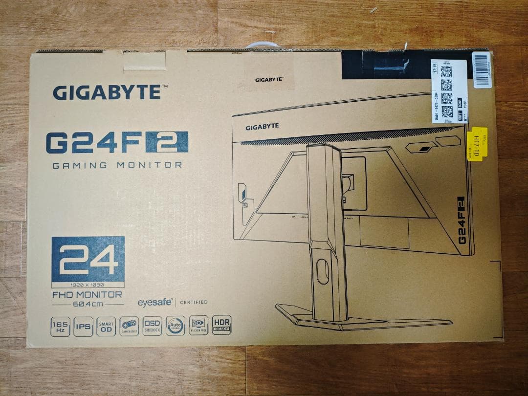 【能都】GIGABYTE G24F2 ゲーミングモニター 24インチ