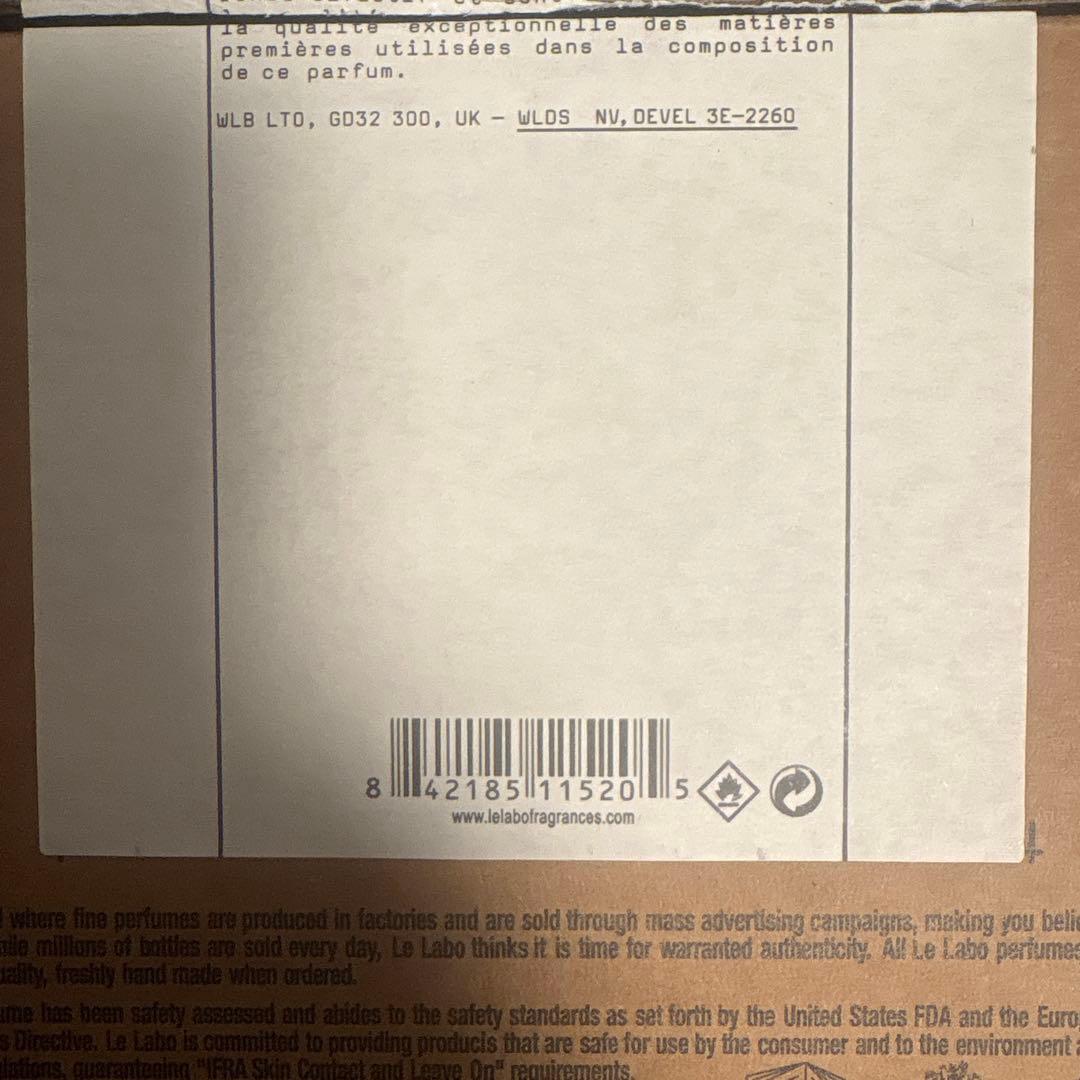 香水(ユニセックス) LELABO another 13