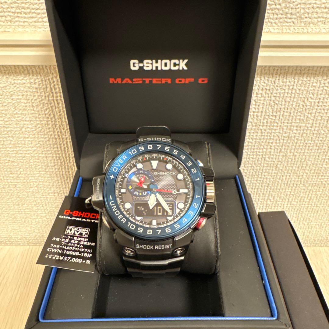 ⭐︎美品G-SHOCK ガルフマスターGWN-1000B-1BJF