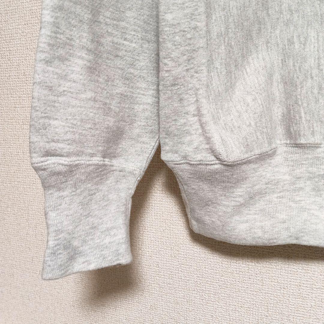 90s チャンピオン リバースウィーブ スウェット グレー 目あり 刺繍