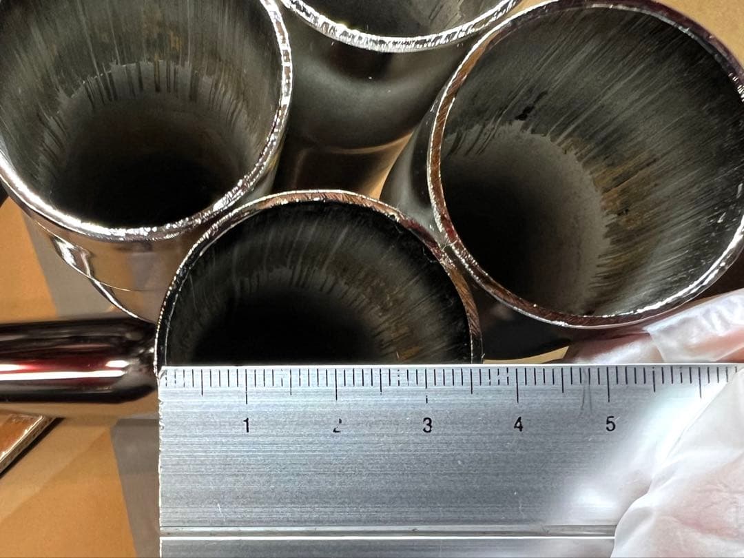 ホンダ CBX400F RPM 正規新品リアマフラー 復刻版ステッカー付き